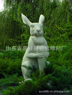 石雕十二生肖运福 各种园林雕塑 假山 喷泉