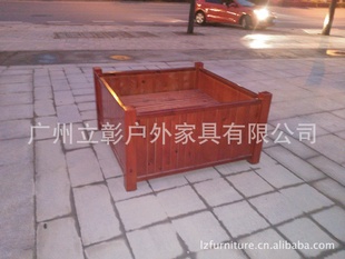 户外花箱 批发花箱 实木花箱 防腐木花箱 厂家生产户外花箱