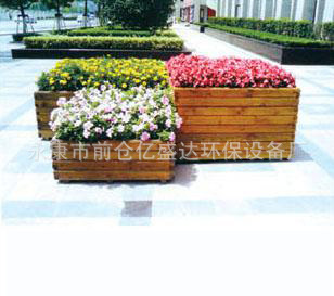 【专业批发】园艺花箱 单体花箱 木质花箱