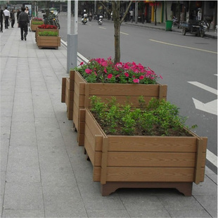 室外花箱户外花箱6木花盆  园林花箱 户外家具 花盆 加工定制