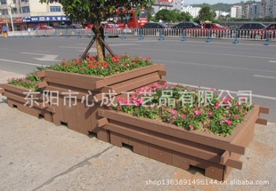 提供木塑花箱 塑木花箱  木塑产品 木塑装饰材料 木塑