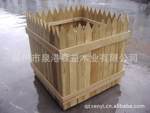 户外园林防腐木花箱