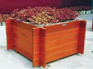 实木花箱价格 户外花箱厂家 户外家具