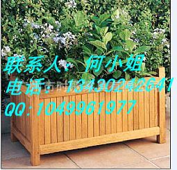 *城市花箱,道路花箱,木制花槽;可订做
