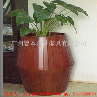 厂家批发可定制花盆 城市环保绿化带隔离花箱花槽