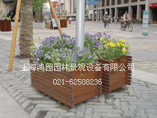 【厂家】组合型防腐木花盆花箱 组合式木质花箱TB-146