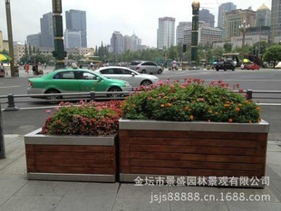 【*新推出*新款】各种园林防腐木花箱