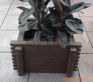 园林制品户外花箱、PVC发泡型材花箱、PVC微发泡产品