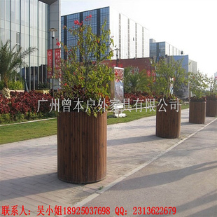 特价欧式花箱 户外木制防腐木景观绿植花槽