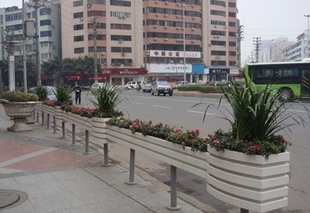 厂家批发PVC景观花箱