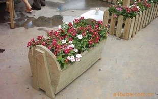 沈阳厂家防腐木花箱