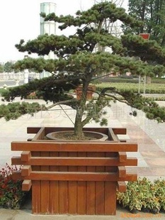 生产花箱、防腐木花箱、花盆HX-039