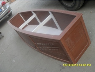 【新品】船型花箱 广场花箱 特色花箱 厂家花箱设计