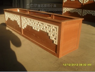 【新品】镂空雕花花箱 专业设计 厂家