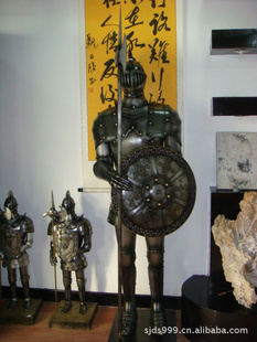 大盔甲盾牌 雕塑园林 不锈钢i雕塑 西方人物雕塑