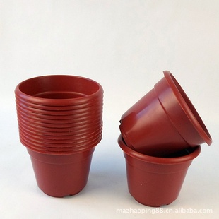 塑料制品 13厘米口径塑料花盆,厂家批发