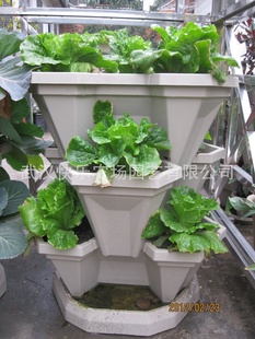 阳台种菜 阳台菜园 大型立体种植花盆 组合式立体花盆