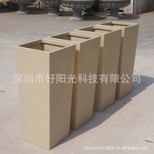 玻璃钢花盆,方形花盆,花盆花器,现代花盆