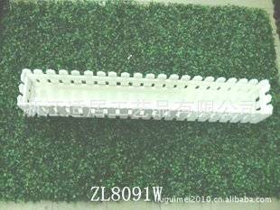 大量木制长栅栏(90厘米长)花器 花盆