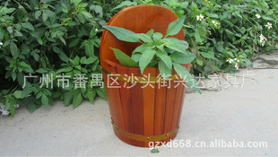 木制花盆,可悬挂花盆,园林花盆,家居装饰园林用品,花盆