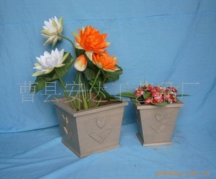 木制花架 花盆 木制园艺用品 室内家居装饰品