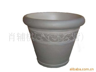 环保PU花盆/PU硬质工艺品/批发无毒花盆/