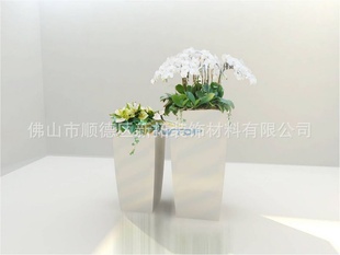 玻璃钢花盆酒店商场租摆专用高档花盆