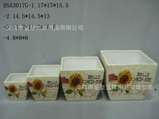 低价欧式田园风格陶瓷花盆,园艺陶瓷花盆,小盆栽花盆!