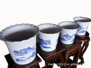 厂家直销春阳兰彩B型盆/塑料花盆批发