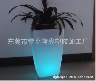 PE发光花盆