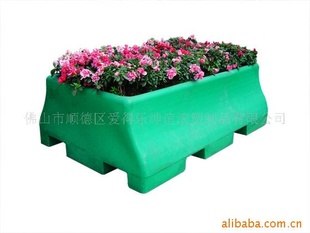 厂家爱得乐自动储水滚塑花盆,种植箱,阳台种菜花盘