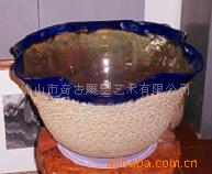红陶花盆.花园用品