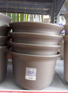 爱丽思ZEN系列/SEINE中砵花盆 仿陶式中型花盆 IRIS树脂花盆5号