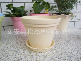 致尚品牌花盆 欧式圆盆 树脂花盆 家居花盆