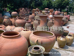 成都园林景观盆器 成都花盆批发 水缸批发定做