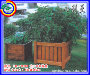 *木制花盆 陶瓷花盆 园林花盆 公园花盆 绿化花盆 花盆容器