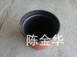 批发花盆 塑料花盆 简易花盆 双色 抗衰老