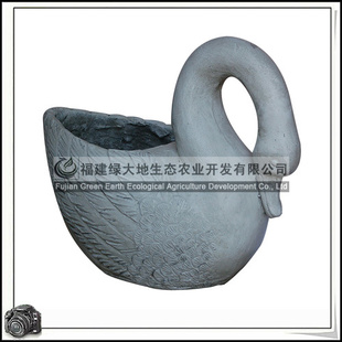 玻璃钢园林工艺品花盆,室内外装饰