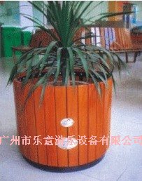 小区花盆 木制花盆 户外花盆 LY-192D