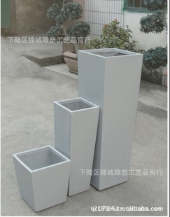 爆款新型 花盆批发 方形组合款A-521 欧式  银色