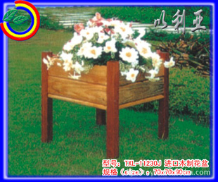 *木制花盆 陶瓷花盆 园林花盆 公园花盆 绿化花盆 花盆容器