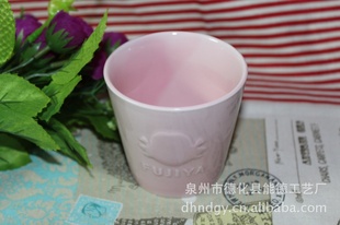 批发陶瓷花盆 园艺花卉用品,盆栽容器,卡通小花盆批发