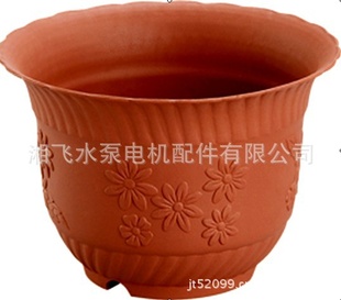 批发 塑料圆形花盆 园艺花盆 家庭花盆 创意花盆