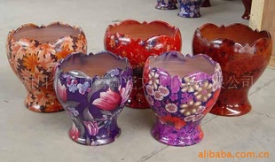 【批发】彩陶花盆-室内花盆-兰草盆-加盟代理经销