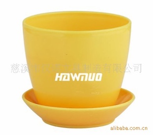 方形,圆形,立体组合塑料花盆, 带底盘花盆.