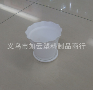 批发新型塑料花盆 仿陶瓷花盆 2903新料花盆