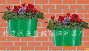 玻璃钢吊用花盆 墙上悬挂花盆 花盆厂家