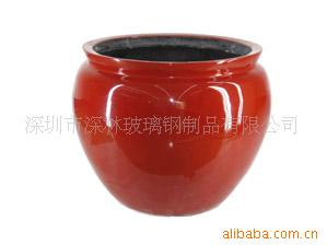 厂家订做玻璃钢花盆、花盆容器、花钵、花箱、花槽,支持订做