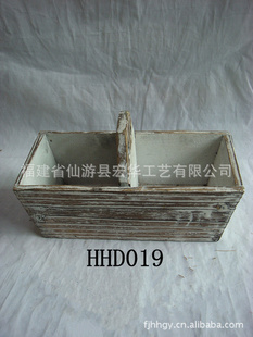 厂家定做 品质保证 做旧园艺花盆 木质工艺品迷你花盆批发