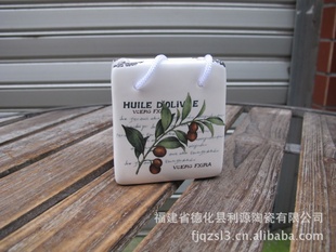 zakka吊饰花盆容器 放搪瓷花盆 8352
